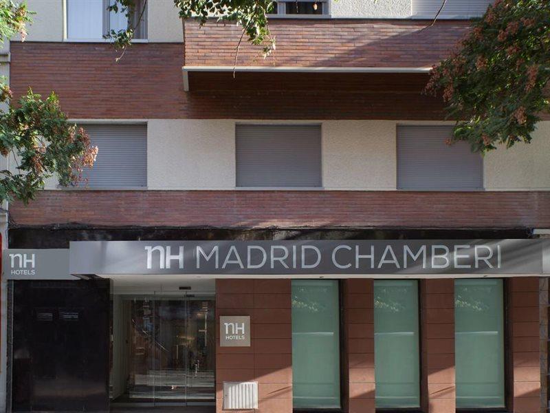 Hotel Nh Madrid Chamberi Zewnętrze zdjęcie